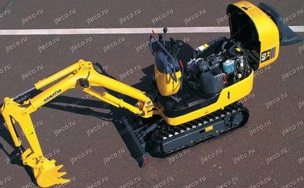 Мини-экскаватор KOMATSU PC09-1, фото производителя — фото 2 из 7