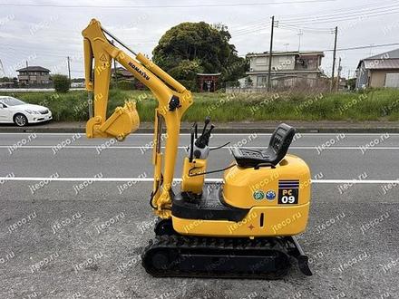 Мини-экскаватор KOMATSU PC09-1, фото с аукциона Японии — фото 1 из 7