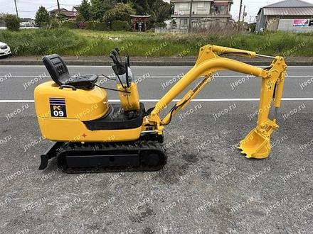 Мини-экскаватор KOMATSU PC09-1, фото с аукциона Японии — фото 4 из 7