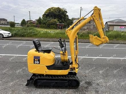 Мини-экскаватор KOMATSU PC09-1, фото с аукциона Японии — фото 5 из 7