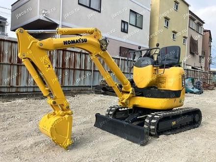 Мини-экскаватор KOMATSU PC10MR-2, фото с аукциона Японии — фото 2 из 5