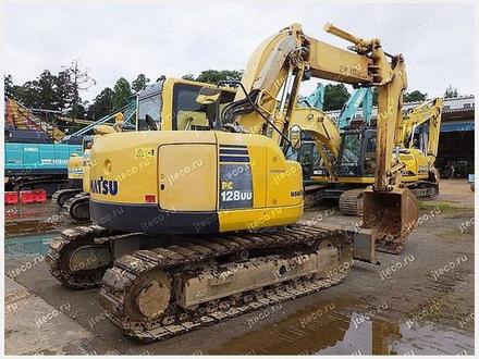 Экскаватор KOMATSU PC128UU-8, фото с аукциона Японии — фото 4 из 6