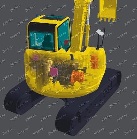 Экскаватор KOMATSU PC138US-8, фото производителя — фото 4 из 10