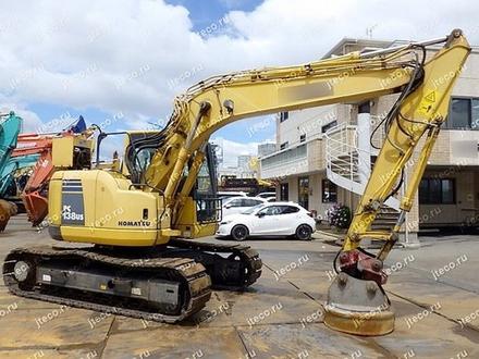 Экскаватор KOMATSU PC138US-8, фото с аукциона Японии — фото 8 из 10