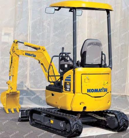 Мини-экскаватор KOMATSU PC18MR-3, фото производителя — фото 1 из 5