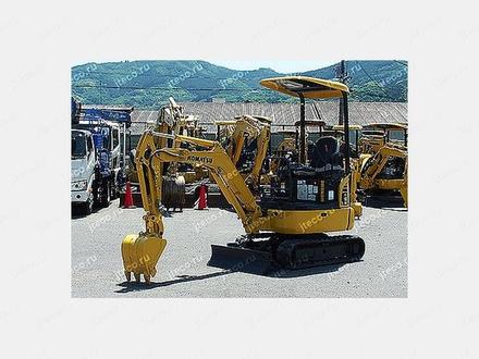 Мини-экскаватор KOMATSU PC18MR-3, фото с аукциона Японии — фото 2 из 5