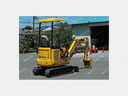 Мини-экскаватор KOMATSU PC18MR-3, фото с аукциона Японии — фото 4 из 5