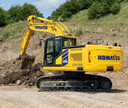 Экскаватор KOMATSU PC200-10, фото производителя — фото 3 из 8