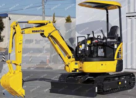 Мини-экскаватор KOMATSU PC20MR-3, фото производителя — фото 1 из 7