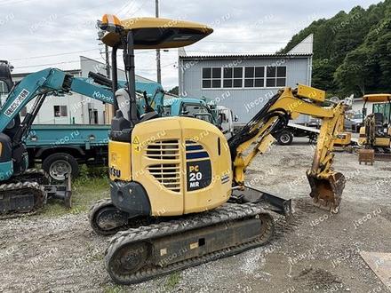 Мини-экскаватор KOMATSU PC20MR-3, фото с аукциона Японии — фото 6 из 7
