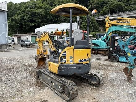 Мини-экскаватор KOMATSU PC20MR-3, фото с аукциона Японии — фото 7 из 7