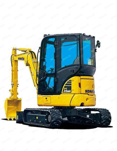 Мини-экскаватор KOMATSU PC30MR-3, фото производителя — фото 1 из 14