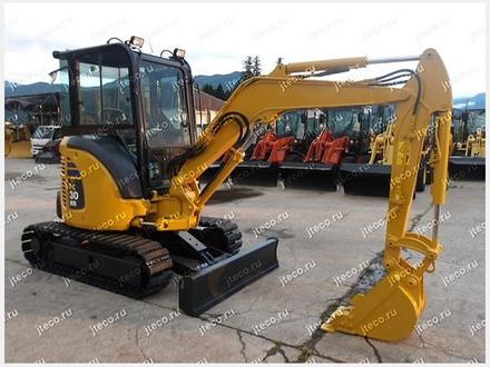 Мини-экскаватор KOMATSU PC30MR-3, фото с аукциона Японии — фото 10 из 14