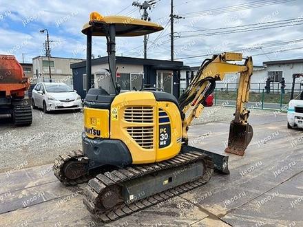 Мини-экскаватор KOMATSU PC30MR-3, фото с аукциона Японии — фото 5 из 14