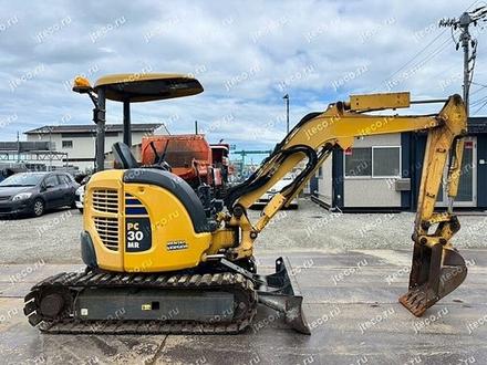 Мини-экскаватор KOMATSU PC30MR-3, фото с аукциона Японии — фото 8 из 14