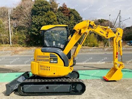Мини-экскаватор KOMATSU PC38UU-5, фото с аукциона Японии — фото 1 из 4