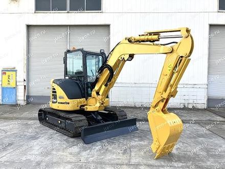 Мини-экскаватор KOMATSU PC45MR-5N0, фото с аукциона Японии — фото 3 из 6