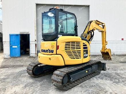 Мини-экскаватор KOMATSU PC45MR-5N0, фото с аукциона Японии — фото 5 из 6