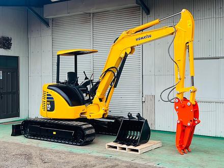 Мини-экскаватор KOMATSU PC55MR-3, фото с аукциона Японии — фото 2 из 7
