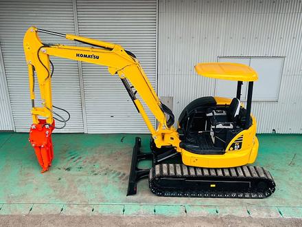 Мини-экскаватор KOMATSU PC55MR-3, фото с аукциона Японии — фото 5 из 7