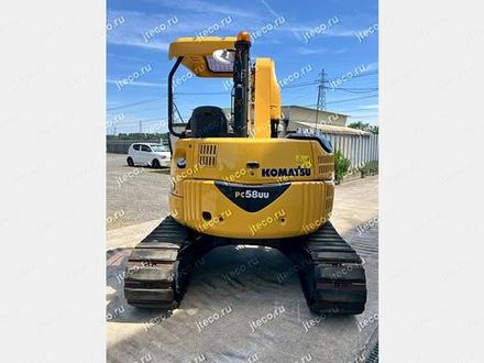 Мини-экскаватор KOMATSU PC58UU-5, фото с аукциона Японии — фото 3 из 4