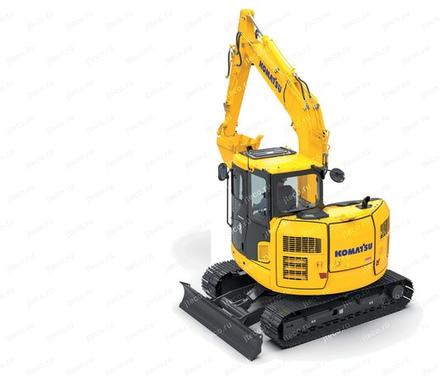 Мини-экскаватор KOMATSU PC78US-11, фото производителя — фото 2 из 12