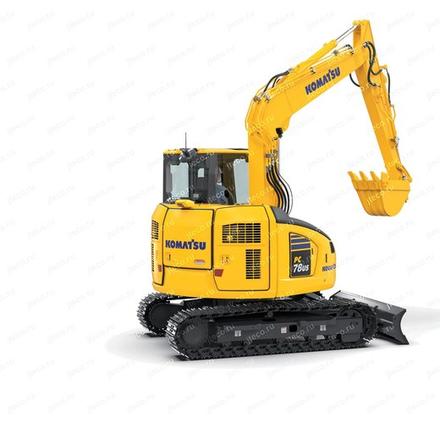 Мини-экскаватор KOMATSU PC78US-11, фото производителя — фото 4 из 12
