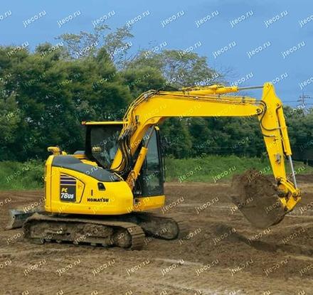 Мини-экскаватор KOMATSU PC78US-11, фото производителя — фото 6 из 12