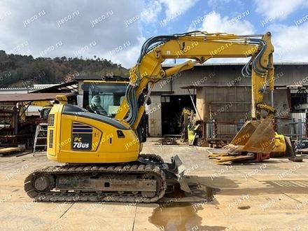 Мини-экскаватор KOMATSU PC78US-11, фото с аукциона Японии — фото 10 из 12