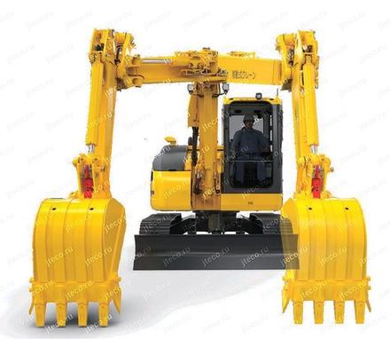 Мини-экскаватор KOMATSU PC78UU-10, фото производителя — фото 3 из 9 Мини-экскаватор KOMATSU PC78UU-10, фото производителя — фото 3 из 9