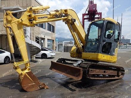 Мини-экскаватор KOMATSU PC78UU-8, фото с аукциона Японии — фото 2 из 4