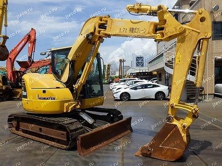 Мини-экскаватор KOMATSU PC78UU-8, фото с аукциона Японии — фото 3 из 4