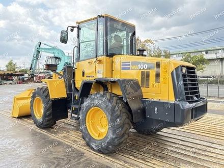 Фронтальный погрузчик KOMATSU WA100-5 — колёсный погрузчик, фото с аукциона Японии — фото 3 из 6
