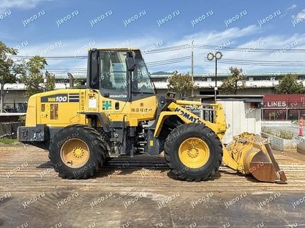 Фронтальный погрузчик KOMATSU WA100-7 — колёсный погрузчик, фото с аукциона Японии — фото 6 из 6