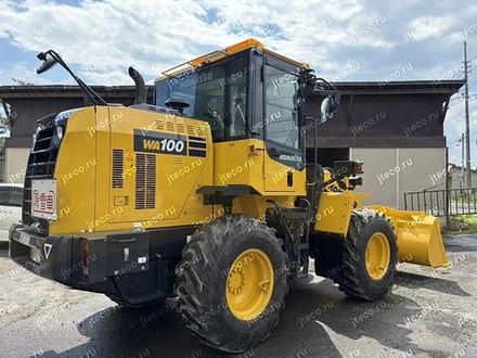 Фронтальный погрузчик KOMATSU WA100-8 — колёсный погрузчик, фото с аукциона Японии — фото 4 из 6