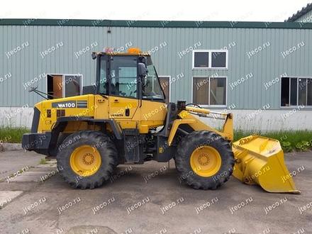 Фронтальный погрузчик KOMATSU WA100 — колёсный погрузчик, фото с аукциона Японии — фото 9 из 16