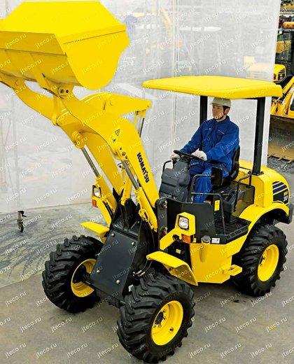 Фронтальный погрузчик KOMATSU WA30-5 — колесный погрузчик мини, фото производителя — фото 10 из 10