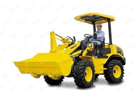 Фронтальный погрузчик KOMATSU WA30-5 — колесный погрузчик мини, фото производителя — фото 7 из 10