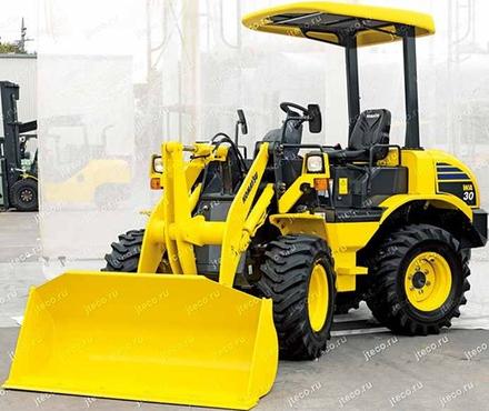 Фронтальный погрузчик KOMATSU WA30-5 — колесный погрузчик мини, фото производителя — фото 8 из 10