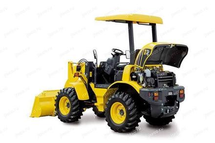Фронтальный погрузчик KOMATSU WA300-1 — колёсный погрузчик, фото производителя — фото 4 из 7