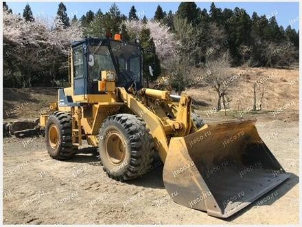 Фронтальный погрузчик KOMATSU WA300-1 — колёсный погрузчик, фото с аукциона Японии — фото 5 из 7