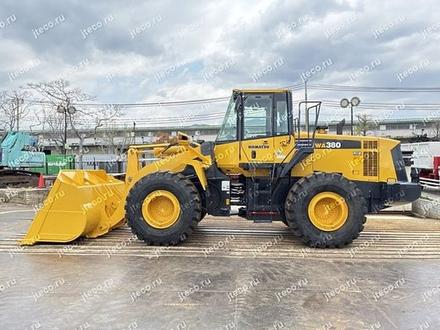 Фронтальный погрузчик KOMATSU WA380-6 — колёсный погрузчик, фото с аукциона Японии — фото 5 из 6