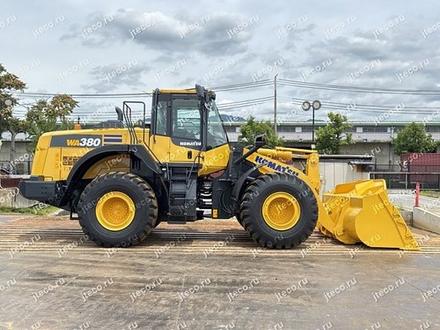 Фронтальный погрузчик KOMATSU WA380-8 — колёсный погрузчик, фото с аукциона Японии — фото 6 из 6