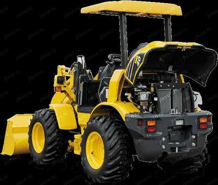 Фронтальный погрузчик KOMATSU WA40-3 — колесный погрузчик мини, фото производителя — фото 8 из 8