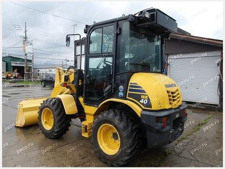 Фронтальный погрузчик KOMATSU WA40-8 — колесный погрузчик мини, фото с аукциона Японии — фото 4 из 11 Фронтальный погрузчик KOMATSU WA40-8 — колесный погрузчик мини, фото с аукциона Японии — фото 4 из 11