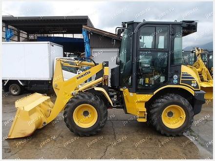Фронтальный погрузчик KOMATSU WA40-8 — колесный погрузчик мини, фото с аукциона Японии — фото 6 из 11 Фронтальный погрузчик KOMATSU WA40-8 — колесный погрузчик мини, фото с аукциона Японии — фото 6 из 11