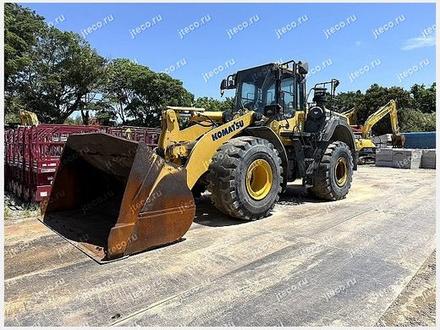 Фронтальный погрузчик KOMATSU WA470-8 — колёсный погрузчик, фото с аукциона Японии — фото 3 из 7