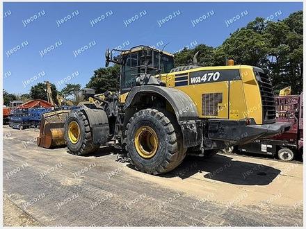 Фронтальный погрузчик KOMATSU WA470-8 — колёсный погрузчик, фото с аукциона Японии — фото 5 из 7