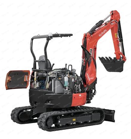 Мини-экскаватор KUBOTA A333S, вид сзади — фото 13 из 13