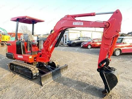 Мини-экскаватор KUBOTA KX-027, фото с аукциона Японии — фото 5 из 6